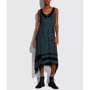 Coach lingerie beaded dress NEW
